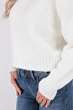 Fashion Friends 23K0490K1 Kadın Crop Kazak