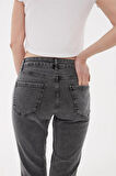 Kadın Mom Jean Pantolon 23K0792K1 Gri