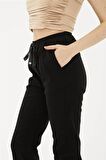 FASHION FRIENDS KADIN PAÇASI VE BELİ LASTİKLİ PANTOLON 24Y0009K1