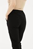 FASHION FRIENDS KADIN PAÇASI VE BELİ LASTİKLİ PANTOLON 24Y0009K1
