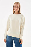 FASHION FRIENDS KADIN BİSİKLET YAKA SWEAT 24K0079K1