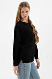 FASHION FRIENDS KADIN BİSİKLET YAKA TUNİK 24K0242K1