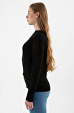 FASHION FRIENDS KADIN BİSİKLET YAKA KAZAK 24K0245K1