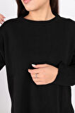 Fashion Friends 24K0263K1 Kadın Bisiklet Yaka Tunik