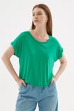 FASHION FRIENDS KADIN BİSİKLET YAKA BLUZ 25Y0519K1
