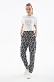 Fashion Friends 25Y0843K1 Kadın Desenli Pantolon