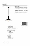 AVONNI AV-4100-M5-BSY Siyah Boyalı Modern Avize E27 Metal 35cm