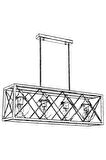 AVONNI AV-60127-4EY Eskitme Kaplama Modern Avize E27 Metal Cam 80x25cm