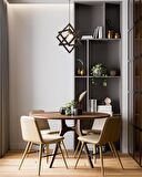 AVONNI AV-60160-1E Eskitme Kaplama Modern Avize E27 Ahşap Metal 30cm