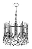 AVONNI AV-60162-E40 Eskitme Kaplama Klasik Avize E27 Metal Kristal 40cm