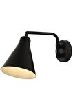 Avonni Ap-62077-02 Metal Modern İç Mekan Duvar Siyah Aplik 