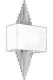 Avonni Ap-62175-01 Metal Modern İç Mekan Duvar Siyah Aplik 