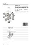 AVONNI AV-60212-13K Krom Kaplama Modern Avize G9 Metal Cam 70cm