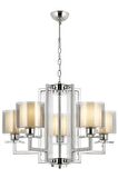 AVONNI AV-60190-5K Krom Kaplama Modern Avize E27 Metal Cam 70cm