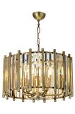 AVONNI AV-65222-E45 Eskitme Kaplama Modern Avize E14 Metal Kristal 45cm