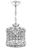AVONNI AV-65240-1S Sarı Kaplama Modern Avize E27 Metal Kristal 17cm