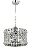 AVONNI AV-65240-3K Krom Kaplama Modern Avize E27 Metal Kristal 25cm