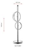 AVONNI ML-9113-2BSY Siyah Boyalı Masa Lambası E14 Metal Pleksi 15cm