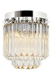 AVONNI AR-60298-K30 Krom Kaplama Klasik Avize E14 Metal Kristal 30cm