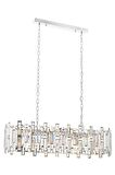 AVONNI AV-60303-K30X90 Krom Kaplama Klasik Avize E14 Metal Kristal 90x30cm
