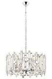 AVONNI AV-60303-K50 Krom Kaplama Klasik Avize E14 Metal Kristal 50cm