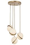 AVONNI AV-60350-4ET Eskitme Kaplama Modern Avize E27 Metal Pleksi 0x4cm