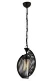 AVONNI AV-60397-1BSY Siyah Boyalı Modern Avize E27 Metal Cam 20cm