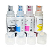 Goink Epson 103 Uyumlu 4 Renk Takım Mürekkep -L1210-L1250-L3210-L3211-L3250-L3251-L3256-L3260-L5290-L5296