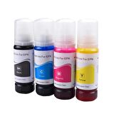Goink Epson 103 Uyumlu 4 Renk Takım Mürekkep -L1210-L1250-L3210-L3211-L3250-L3251-L3256-L3260-L5290-L5296
