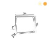 200W Tablet Led Projektör Beyaz