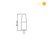 3W12V Ac/Dc G4 Duylu Led Ampul 3200K