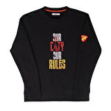 Göztepe Our City Our Rules Siyah Sweat