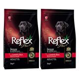 Reflex Plus Plus Kuzu Etli-Pirinçli Orta - Büyük Irk Yetişkin Kuru Köpek Maması 2x3 kg