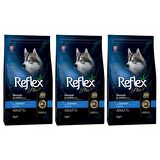 Reflex Plus Plus Somonlu Orta - Büyük Irk Yetişkin Kuru Köpek Maması 3x3 kg