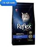 Reflex Plus Somonlu Yetişkin Kedi Maması 1 Kg AÇIK