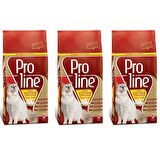 Pro Line Cat Adult Tavuklu Tavuklu Yetişkin Kedi Maması 1,5 Kg 3 Adet