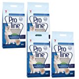 Pro Line Naturel Parfümsüz Kedi Kumu 10 Lt 4 Adet