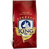 King Kuzu Etli-Pirinçli Küçük Irk Yetişkin Kuru Köpek Maması 15 kg