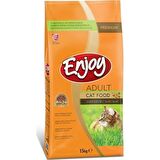 Enjoy Multicolor Renkli Gurme Yetişkin Kedi Maması 15 KG