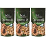 Reflex Semi-Moist Av Hayvanlı - Tavuklu Yetişkin Ödül Maması 3x150 gr 