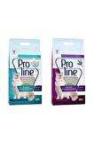 Pro Line Lavanta Kokulu Ve Marsilya Sabunlu Bentonit Kedi Kumu 10 Lt * 2 Adet 