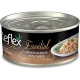 Reflex Plus Essential Tavuklu Peynirli Kedi Konservesi 70 gr