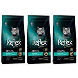Reflex Plus Somonlu Kısırlaştırılmış Kedi Maması 1,5 Kg 3'Lü Set