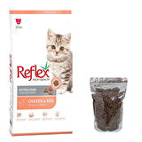 Reflex Kitten Tavuk Etli 1 kg Yavru Kedi Maması - Bölünmüş Paket