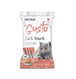 Spectrum Gusto Lick Snack Somon Balıklı 4x15gr