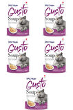 Gusto Ton Balıklı Tavuklu ve Tatlı Patatesli Kedi Çorbası 50gr - 5 Adet