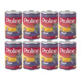 Proline Dana Etli Yetişkin Kedi Konservesi 400 Gr*8 Adet
