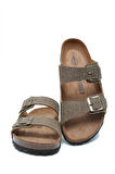 K15011 Kifidis Soft Step Kadın Çift Bantlı Mantar Terlik 36-41