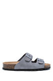 K14943 Kifidis Soft Step Kadın Çift Bantlı Mantar Terlik 36-41