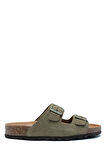 K14943 Kifidis Soft Step Kadın Çift Bantlı Mantar Terlik 36-41